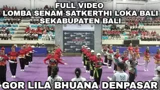 full video !! Lomba senam nangun sat kerthi loka bali sekabupaten bali || Gor lila bhuana Denpasar