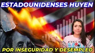 MILES DE ESTADOUNIDENSES HUYEN Y ESTAN CIUDADES MUEREN POR INSEGURIDAD Y DESEMPLEO