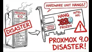 PROXMOX 9.0 Disaster: Why the e1000e Driver is Causing 