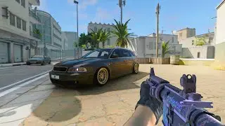 de_dust2 gameplay in BeamNG