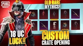 😱LUCKIEST CUSTOM CRATE OPENING GOT EVERYTHING IN 2500 UC