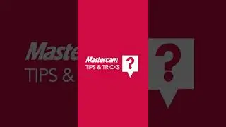 Tips & Tricks | #mastercam | Programa como experto