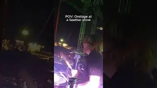 What we get to see on stage every night 🥁#Drummer #BehindTheKit #shorts