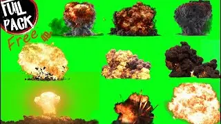 40+ Explosion green screen Free 4k  No Copyright |