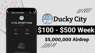 Ducky City Airdrop🎁 Reward: 500M DCM Token | Don't Miss