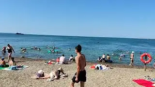 Тамань не узнать! Жара, все на море.