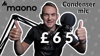 MAONO AU-PM320S CONDENSER MIC Review - BEST budget podcast microphone 2021?
