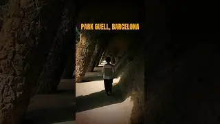 Park Güell, Barcelona 🇪🇸 #parkguell #barcelona #travelshorts #shortoftheday #trendingshorts