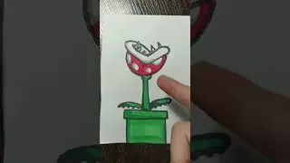 Рисуем Ростение из Марио. 