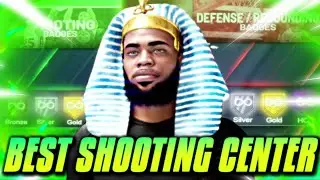 *NEW* BEST SHOOTING CENTER BUILD in NBA 2K21 CURRENT GEN - BEST COMP CENTER BUILD