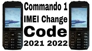 Q Mobile Commando 1 IMEI Change Code 2021 | Q Mobile Commando 1 IMEI Change Without Computer 2021