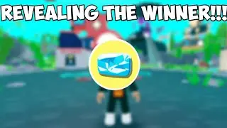 GIVING THE WATER PLAQUE TO THE WINNER IN YOUTUBE SIMULATOR!!!