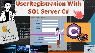 C# Tutorials & Projects 03 - Create Registration Form Or Sign Up in C# With SQL Server | Source Code