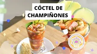 Cóctel de champiñones !! #recetasfaciles #coctelchampiñones