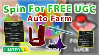 [UGC LIMITED] Spin For FREE UGC! | Auto Spin / Prompt Script