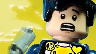 Lego Man Gets Shot in the Face - JoJo's Bizarre Adventure #shorts