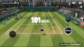 Ultimate Tennis serve Trick