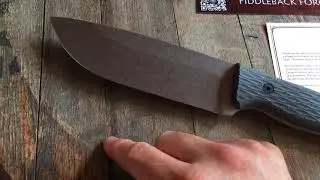 Fiddleback Forge Camp Knife 3V