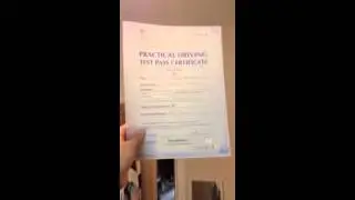How I felt when I got my driving certificate.