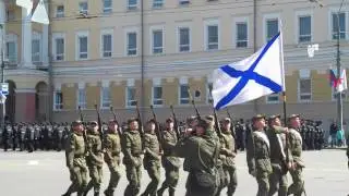 Репетиция парада победы в Нижнем Новгороде 29.04.2017