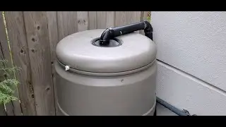 Is Rain Barrel Water Pressure Enough For A Soaker Hose? Let's See...