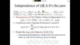 許志華 等候線系統 3.2 Continuous time Markov Chains (CTMC)