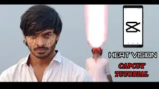 Superman heat vision vfx Tutorial , capcut edit , phone edit , eye laser VFX tutorial ❤️‍🔥#capcut