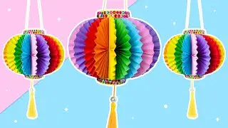 Diwali Paper Lantern / How to make Paper Lantern for Diwali / Diwali Lantern Ideas