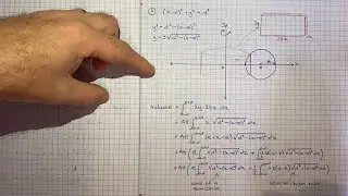 How to calculate volumes of revolution (Part 3 of 6)