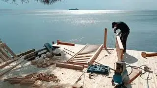 AHŞAP TERAS YAPIMI
