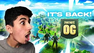 FIRST Time Playing FORTNITE OG!