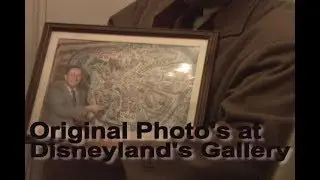 Disneyland Gallery Walt Disney & Map Original Prints