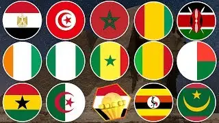 CAN 2019 : Liste des Pays Qualifiés et Nombre de Qualifications (Partie-1)