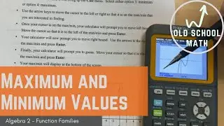 Maximum and Minimum Values of a Function
