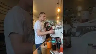 She said yap #coffee #coffeelatte #video #latteartist #barista #funny #coffeeaddict #microphone