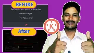 Something went wrong KineMaster Export Problem  😢| KineMaster | KineMaster Video Export Problem 2022