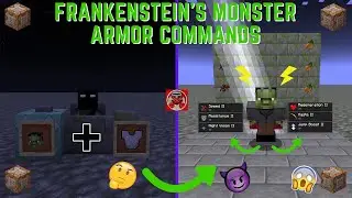 Command Block Tutorial #253: Frankenstein's Monster Armor Commands in Minecraft (1.21+)