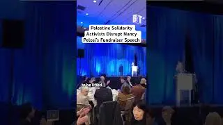 Palestine Solidarity Activists Disrupt Nancy Pelosi’s Fundraiser Speech