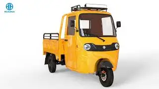 Huaihai Electric Tricycle PK1 3D Model Showcase