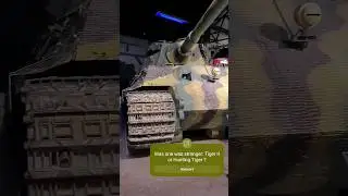 The Tank Museum's Tiger II or King Tiger German heavy tank of WWII