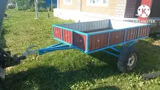 Прицеп к мотоблоку с Адаптером!!!