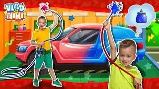 Vlad and niki monster car #kidsgames #vladandniki
