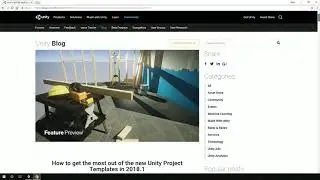 Unity Project Templates