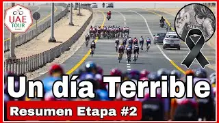 Resumen Etapa 2 ➣ Uae Tour Femenino 2023 🔰 Caídas, Pasión y Tristeza