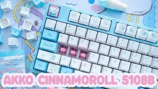 Akko Cinnamoroll 5108B Wireless Mechanical Keyboard + CS Jelly Pink Switches