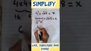 Simplify 