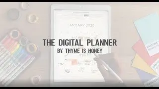 The Digital Planner for Goodnotes by Thyme is Honey