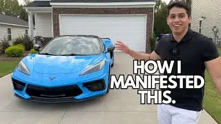 HOW I BOUGHT MY DREAM CAR AT 23! (C8 Stingray Car Tour)