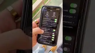 Réglage SAFARI à changer !!