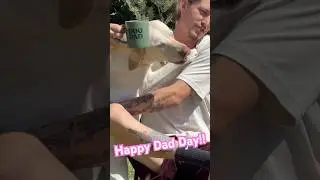 Happy Dad Day to all the dads!! 🤣🙏🏼 #father #dogdad #dogs #labrador #funny #comedy #puppy #love